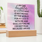 Almost Sold Out - Daughter of the King - Acrylic Plaque with Stand