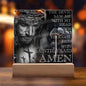 Almost Sold Out - Jesus I Said Amen - Acrylic Plaque With Stand
