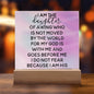 Almost Sold Out - Daughter of the King - Acrylic Plaque with Stand