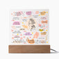 Almost Sold Out - Grandma Daily Affirmations - Acrylic Plaque with Stand