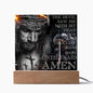 Almost Sold Out - Jesus I Said Amen - Acrylic Plaque With Stand