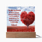 Almost Sold Out - Soulmate Love from Husband - Acrylic Plaque with Stand