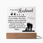 Almost Sold Out - Husband Acrylic Plaque With Stand