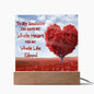 Almost Sold Out - Soulmate Love from Husband - Acrylic Plaque with Stand