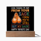 Almost Sold Out - Bonus Dad - Acrylic Plaque with Stand
