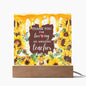 Almost Sold Out -Thank You for beeing an Amazing Teacher - Acrylic Plaque with Stand
