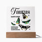 Almost Sold Out - Taurus - Zodiac Acrylic Plaque