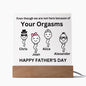 Almost Sold Out - Bonus Dad - Acrylic Plaque with Stand