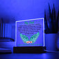 Almost Sold Out - Dad Memorial - Acrylic Plaque with Stand