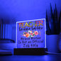 Almost Sold Out - Badass Teacher - Acrylic Plaque with Stand