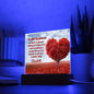 Almost Sold Out - Soulmate Love from Wife - Acrylic Plaque with Stand