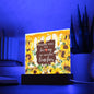 Almost Sold Out -Thank You for beeing an Amazing Teacher - Acrylic Plaque with Stand