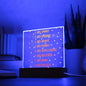 Almost Sold Out - Daily Affirmations - Acrylic Plaque with Stand