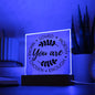 Almost Sold Out - You are Enough - Acrylic Plaque With Stand
