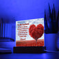 Almost Sold Out - Soulmate Love from Husband - Acrylic Plaque with Stand