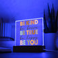 Almost Sold Out - Positive Quotes - Acrylic Plaque with Stand