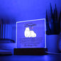 Almost Sold Out - To Daughter From Dad - Acrylic Plaque with Stand