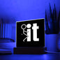 Almost Sold Out - F-It - Acrylic Plaque with Stand