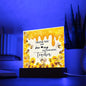 Almost Sold Out - Beeing An Amazing Teacher Gift - Acrylic Plaque with Stand