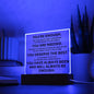 Almost Sold Out - You're Enough - Acrylic Plaque with Stand