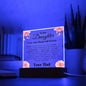 Almost Sold Out - To Dad From Daughter - Acrylic Plaque With Stand