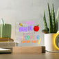 Almost Sold Out - Teacher Making A Difference - Acrylic Plaque with Stand