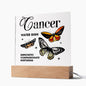 Almost Sold Out - Cancer - Zodiac Acrylic Plaque