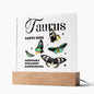 Almost Sold Out - Taurus - Zodiac Acrylic Plaque