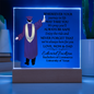 Male Graduation Printed Square Acrylic Plaque