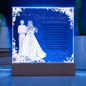 Mother In Law Wedding Printed Square Acrylic Plaque