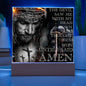 Almost Sold Out - Jesus I Said Amen - Acrylic Plaque With Stand