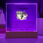 Almost Sold Out - To My Daughter From Dad - Acrylic Plaque With Stand