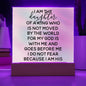 Almost Sold Out - Daughter of the King - Acrylic Plaque with Stand