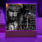Almost Sold Out - Jesus I Said Amen - Acrylic Plaque With Stand