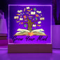 Almost Sold Out - Grow Your Mind - Acrylic Plaque With Stand