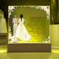 To My Mother In Law on My Wedding Day - Spanish