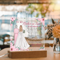 Mother In Law Wedding Printed Square Acrylic Plaque