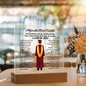 Spanish Male Graduation Printed Square Acrylic Plaque