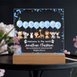 Welcome To The World Baby Boy Balloon Plaque