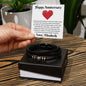 Almost Sold Out - Happy Anniversary To My Husband - Leather Bracelet