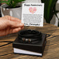 Almost Sold Out - Happy Anniversary To My Wife - Leather Bracelet