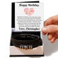 Almost Sold Out - Personalized Birthday Gift For Wife - Leather Bracelet