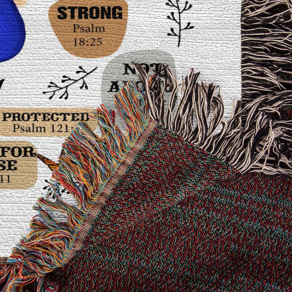 Already Sold Out - God Says I Am Heirloom Woven Blanket