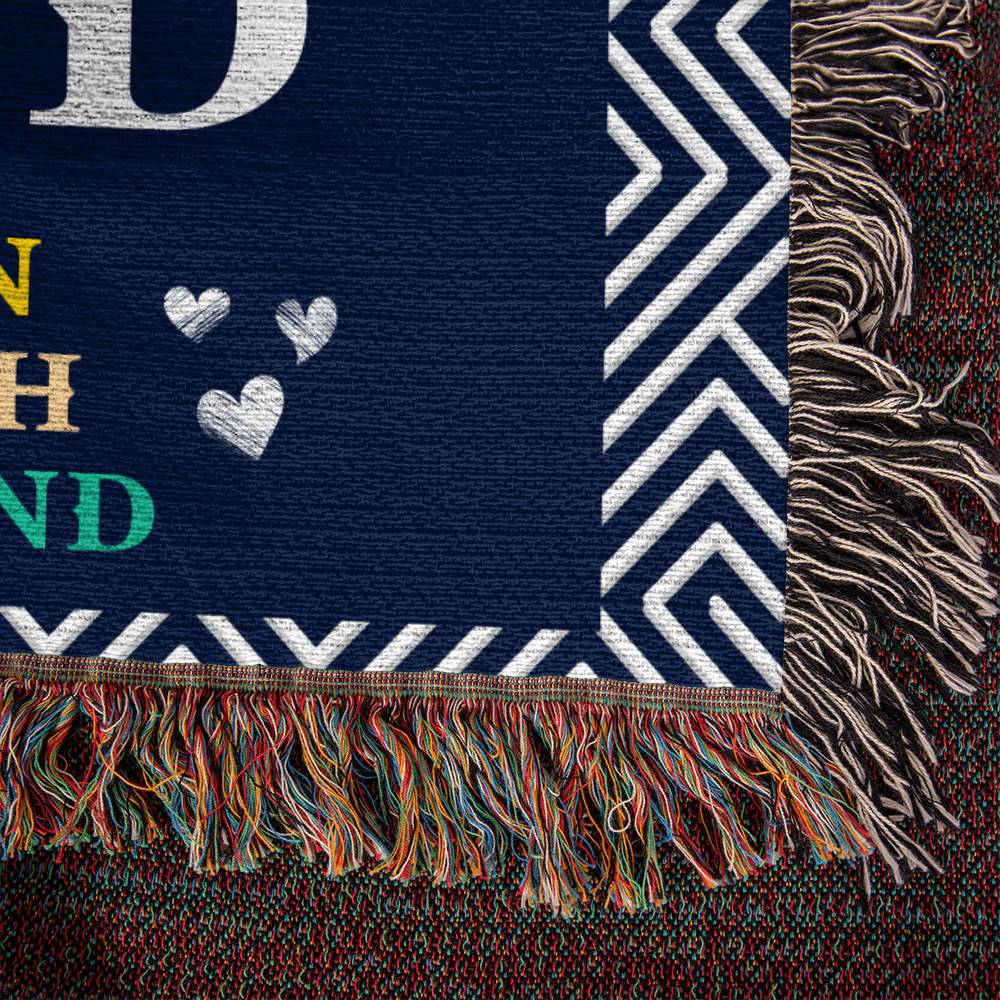Almost Sold Out Dad The Legend Heirloom Woven Blanket