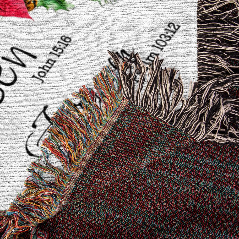 Almost Sold Out God Says You Are Bird Heirloom Woven Blanket