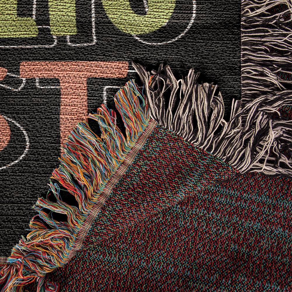 Almost Sold Out - Bit Of A Mess Heirloom Woven Blanket
