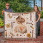 Almost Sold Out - I Am Strong Beautiful Heirloom Woven Blanket