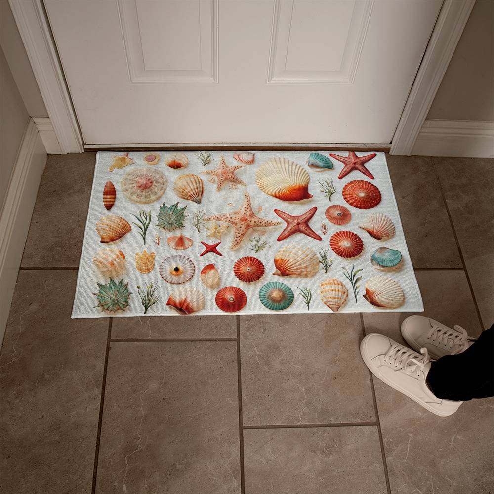 Fossil Trilobite Paleontology Heirloom Door Mat