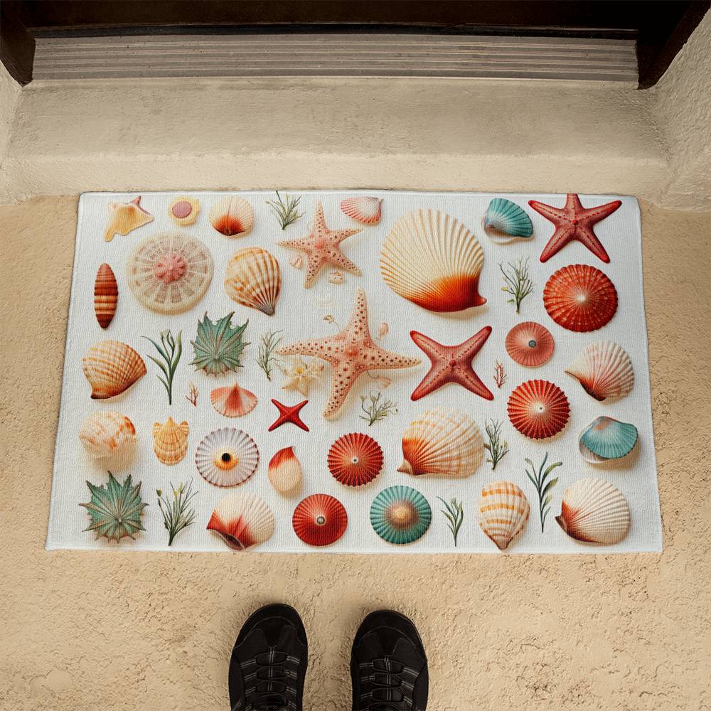 Fossil Trilobite Paleontology Heirloom Door Mat