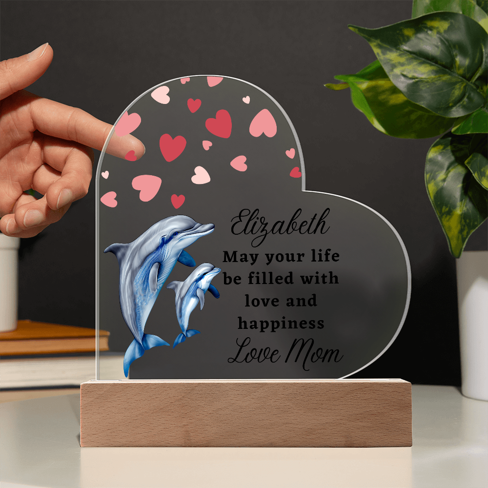 Animals Acrylic Plaque Night Light